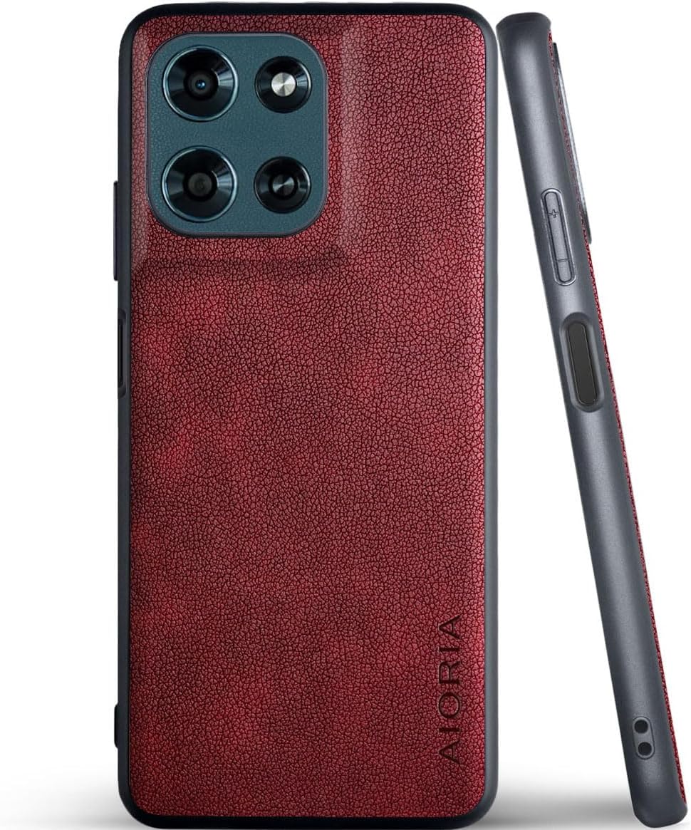 for Motorola Moto G Series Case Premium Leather Cover Retro Design Full Protective Phone Case for Motorola Moto G Stylus Power Play 2025 2026 2024 5G