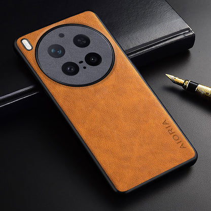 for Vivo X300 Pro Case Premium Leather Cover Retro Design Full Protective Case