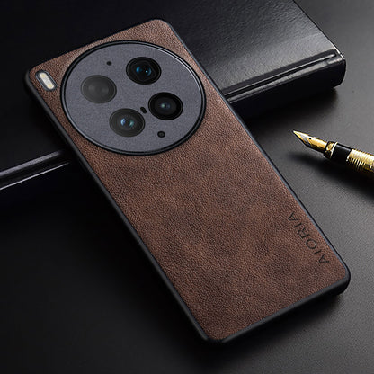 for Vivo X300 Pro Case Premium Leather Cover Retro Design Full Protective Case