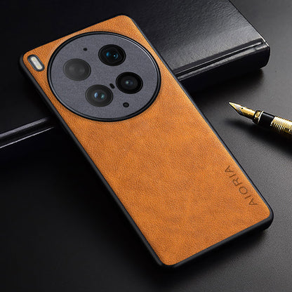 for Vivo X300 Pro Case Premium Leather Cover Retro Design Full Protective Case