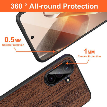 case for Samsung Galaxy A37 A57 Imitation Bamboo Pattern PU Leather Design Phone Case Protective Cover