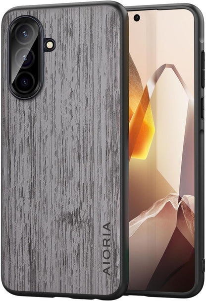 case for Samsung Galaxy A37 A57 Imitation Bamboo Pattern PU Leather Design Phone Case Protective Cover