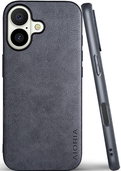 for iPhone Case Premium PU Leather Cover Retro Design Full Protective Phone Case for iPhone 17 16 Pro Max Plus 16e 5G