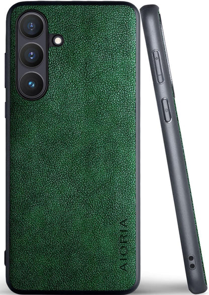 for Samsung Galaxy S Series Case Premium Leather Cover Retro Design Full Protective Phone Case for Samsung Galaxy S25 Ultra Edge FE Plus S24 FE5G