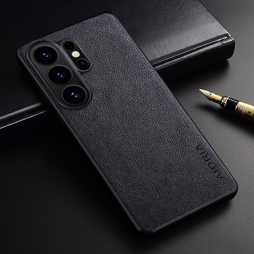 for Samsung Galaxy S26 Series Case Premium Leather Cover Retro Design Full Protective Phone Case