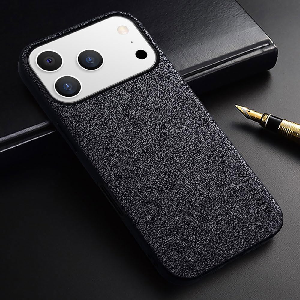 for iPhone Case Premium PU Leather Cover Retro Design Full Protective Phone Case for iPhone 17 16 Pro Max Plus 16e 5G
