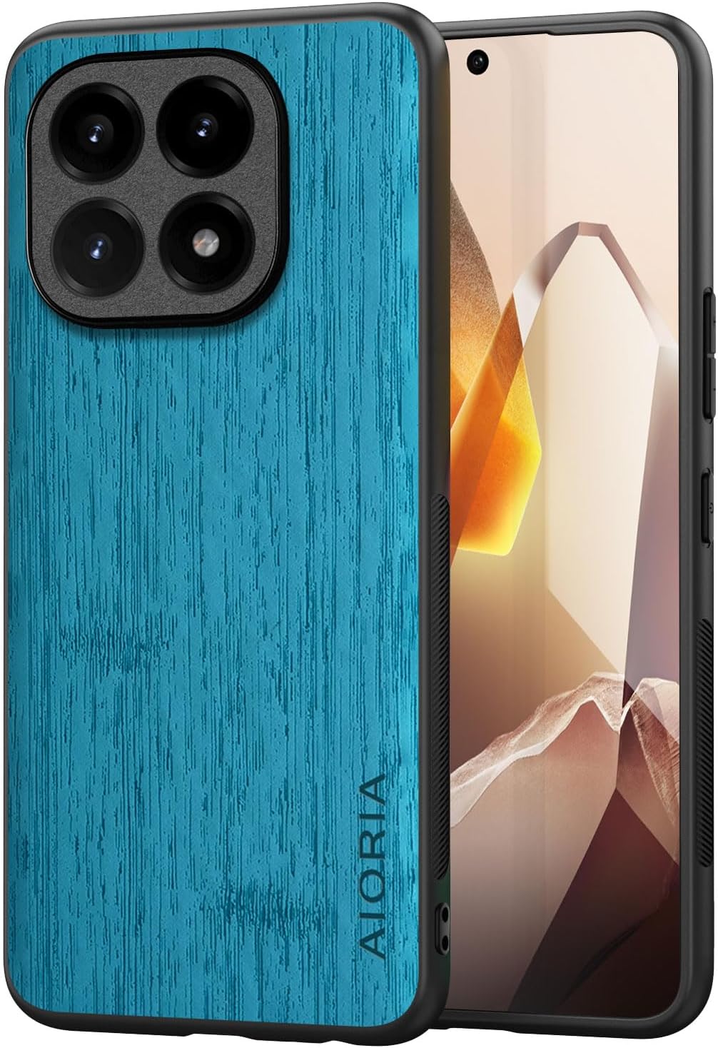 Case for Xiaomi 15T Pro Imitation Bamboo Pattern PU Leather Design Phone Case Protective Cover