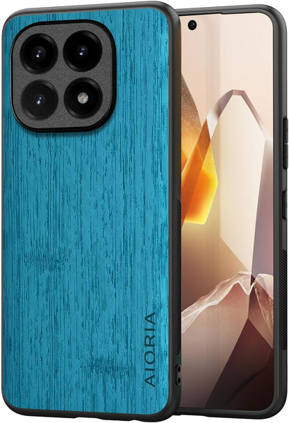Case for Xiaomi 15T Pro Imitation Bamboo Pattern PU Leather Design Phone Case Protective Cover