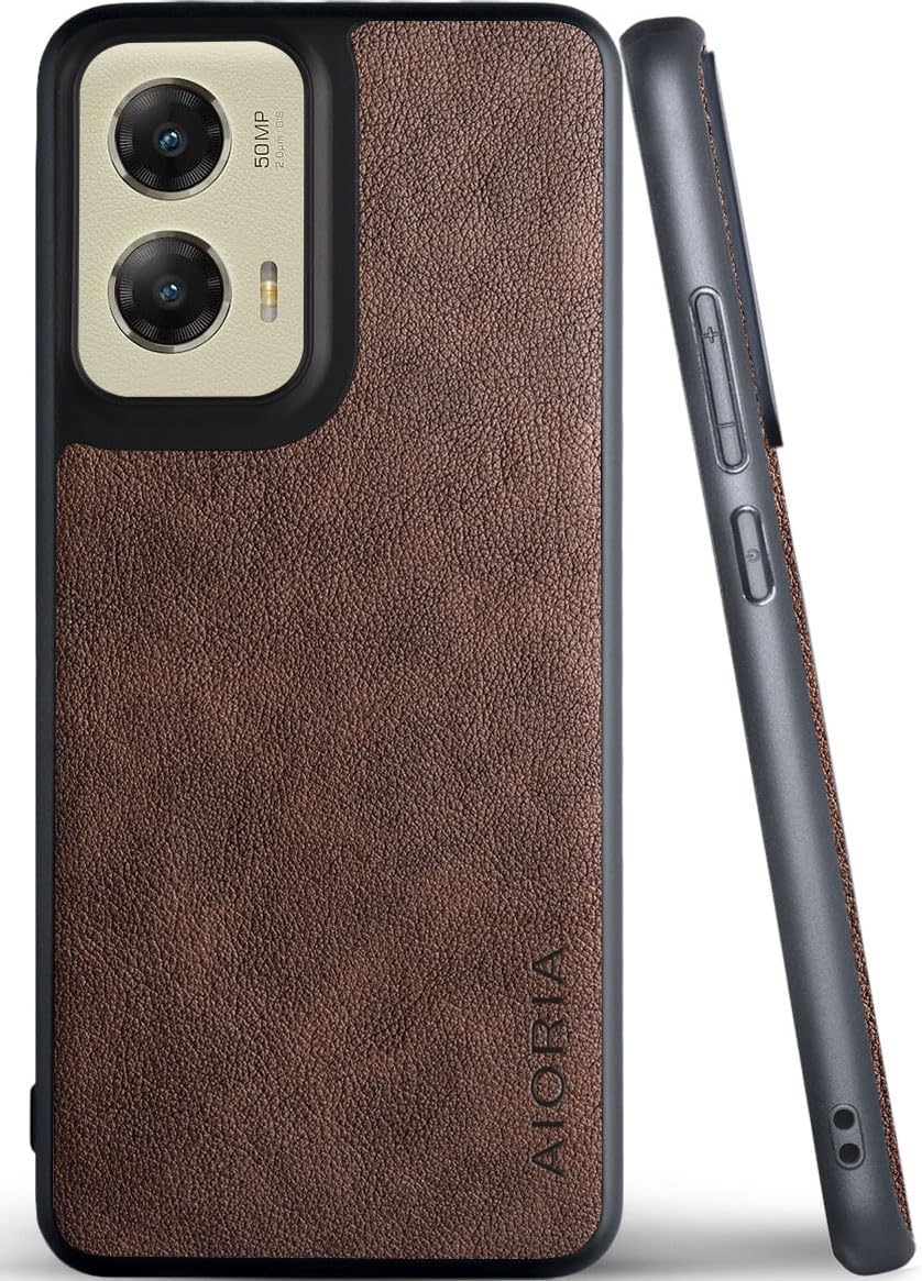 for Motorola Moto G Series Case Premium Leather Cover Retro Design Full Protective Phone Case for Motorola Moto G Stylus Power Play 2025 2026 2024 5G