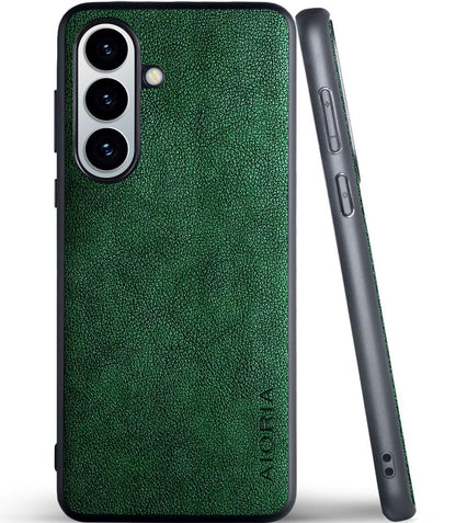 for Samsung Galaxy S26 Series Case Premium Leather Cover Retro Design Full Protective Phone Case