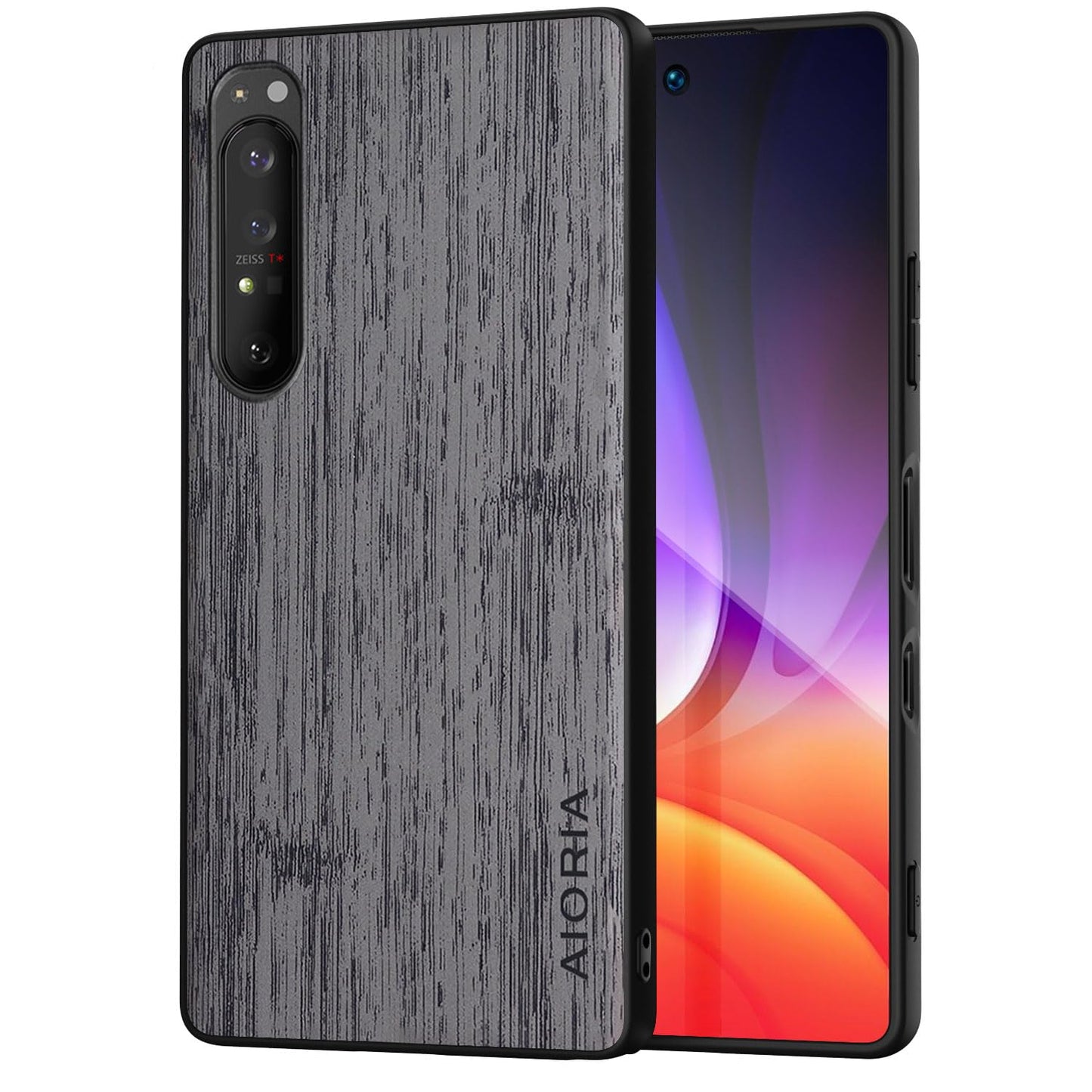 Case for Sony Xperia 1 VII III Imitation Bamboo Pattern PU Leather Design Phone Case Protective Cover