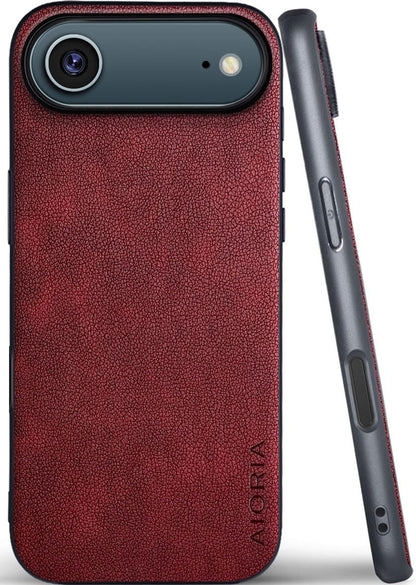 for iPhone Case Premium PU Leather Cover Retro Design Full Protective Phone Case for iPhone 17 16 Pro Max Plus 16e 5G