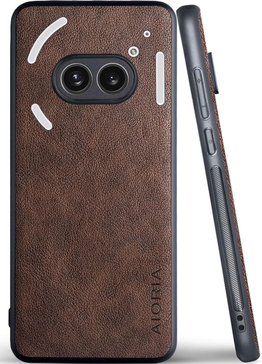 for Nothing Phone Case Premium Leather Cover Retro Design Full Protective Case for Nothing Phone 3 3a pro 2a plus 2 1 cmf phone 2 pro 5G