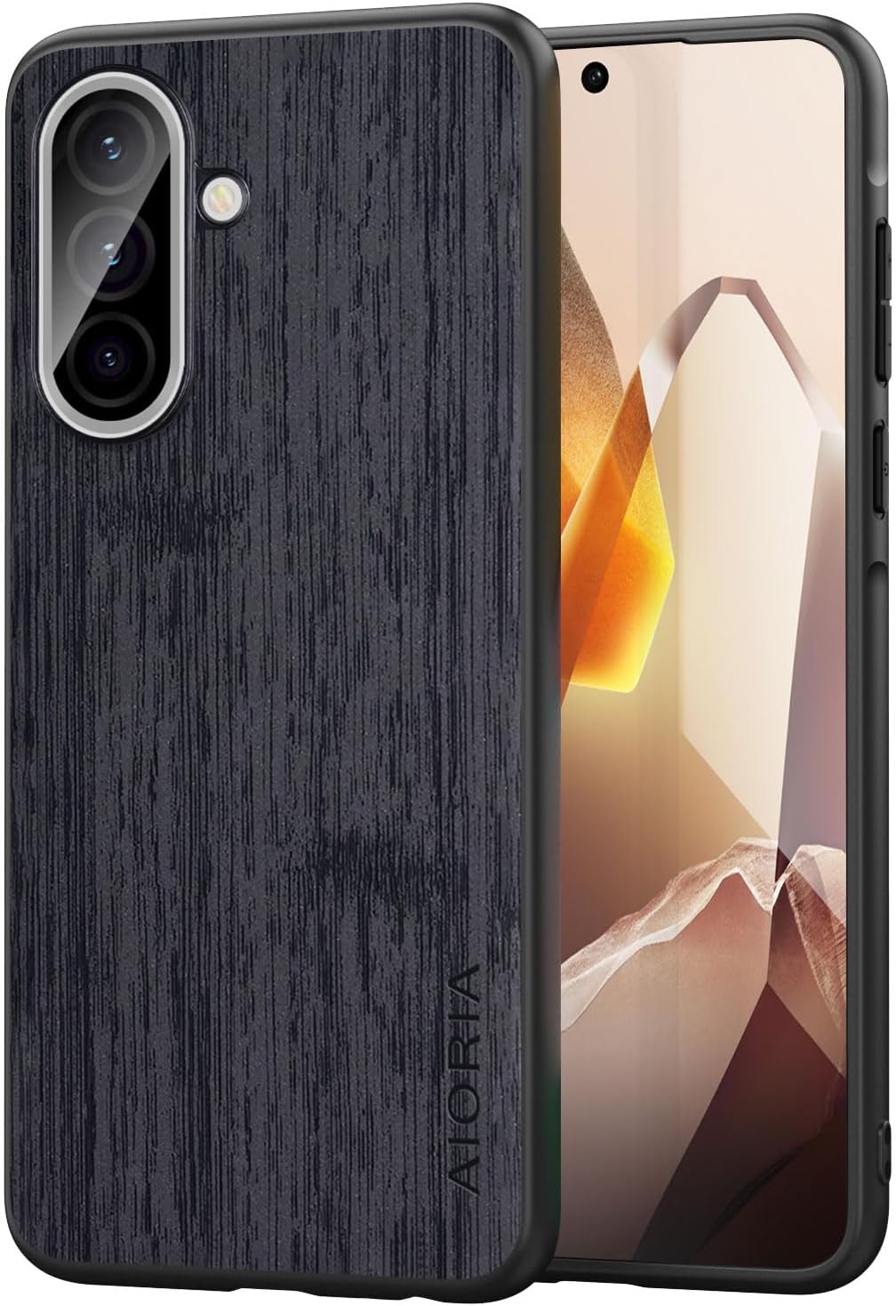 case for Samsung Galaxy A37 A57 Imitation Bamboo Pattern PU Leather Design Phone Case Protective Cover