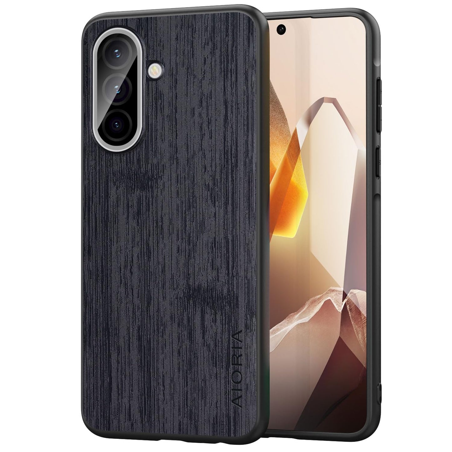 case for Samsung Galaxy A37 A57 Imitation Bamboo Pattern PU Leather Design Phone Case Protective Cover