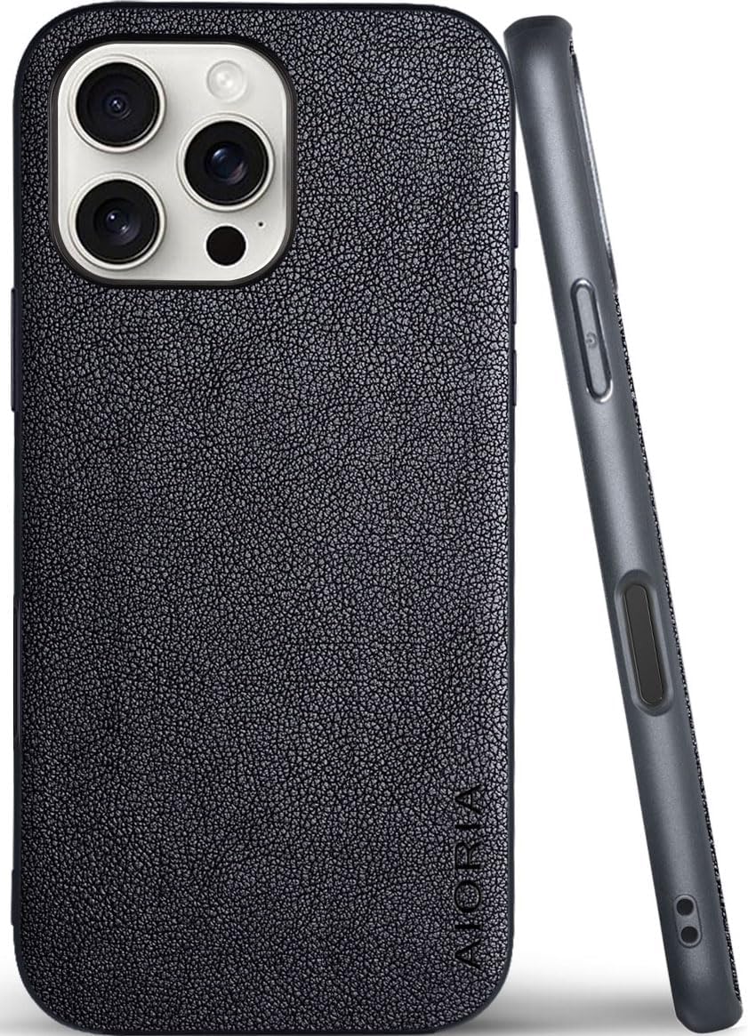 for iPhone Case Premium PU Leather Cover Retro Design Full Protective Phone Case for iPhone 17 16 Pro Max Plus 16e 5G
