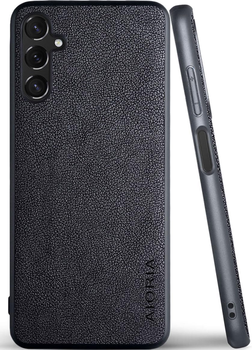 for Samsung Galaxy A Series Case A17 A56 A36 A26 A16 A55 A35 A25 A15 Premium Leather Cover Retro Design Full Protective Phone Case for Samsung Galaxy A26 5G (Red, A26)