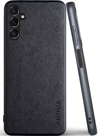 for Samsung Galaxy A Series Case A17 A56 A36 A26 A16 A55 A35 A25 A15 Premium Leather Cover Retro Design Full Protective Phone Case for Samsung Galaxy A26 5G (Red, A26)