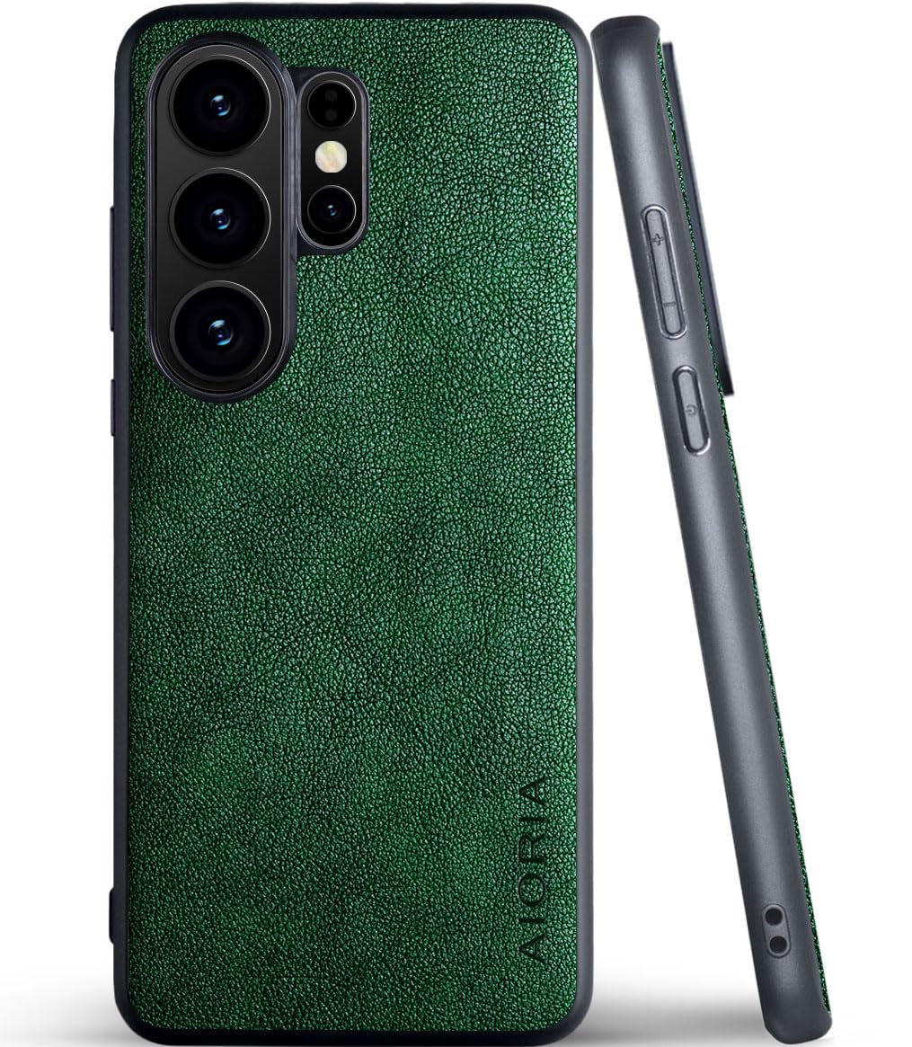 for Samsung Galaxy S26 Series Case Premium Leather Cover Retro Design Full Protective Phone Case