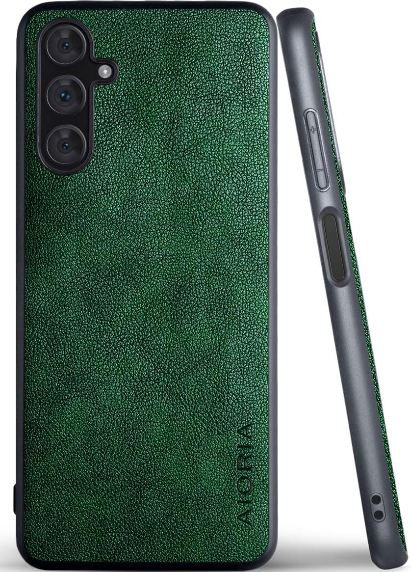 for Samsung Galaxy A Series Case A17 A56 A36 A26 A16 A55 A35 A25 A15 Premium Leather Cover Retro Design Full Protective Phone Case for Samsung Galaxy A26 5G (Red, A26)