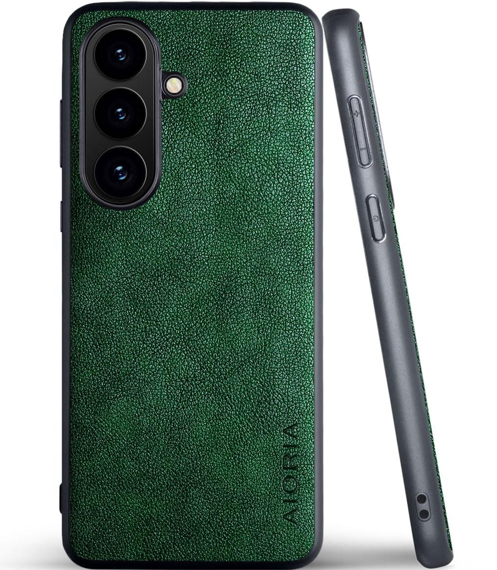 for Samsung Galaxy S26 Series Case Premium Leather Cover Retro Design Full Protective Phone Case