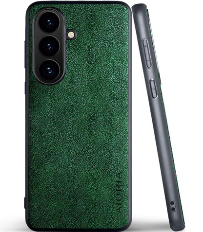 for Samsung Galaxy S26 Series Case Premium Leather Cover Retro Design Full Protective Phone Case
