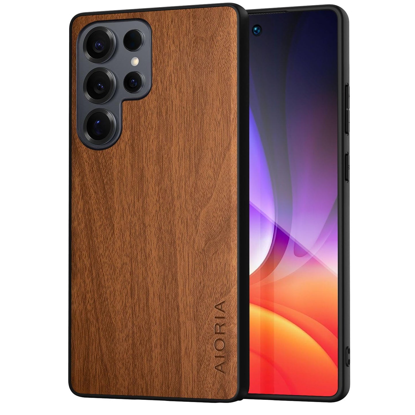 Case for Samsung Galaxy Z Fold 7 5G funda Bamboo Wood Pattern PU Leather Back Cover for Samsung Galaxy z fold7 zfold7 case (Blue, Galaxy Z Fold 7)