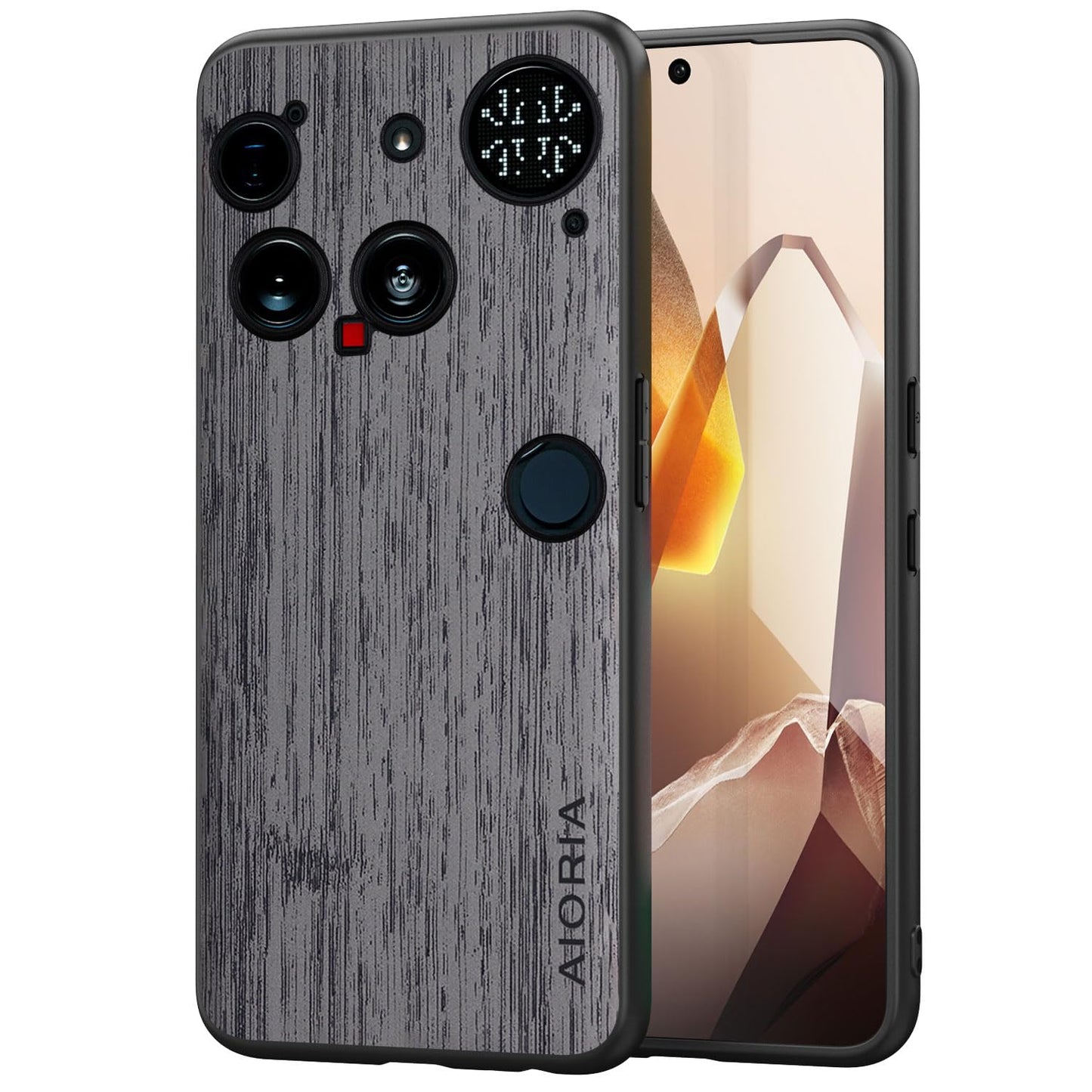Case for Nothing Phone 3 3a Pro Imitation Bamboo Pattern PU Leather Design Fashion Phone Case Cover