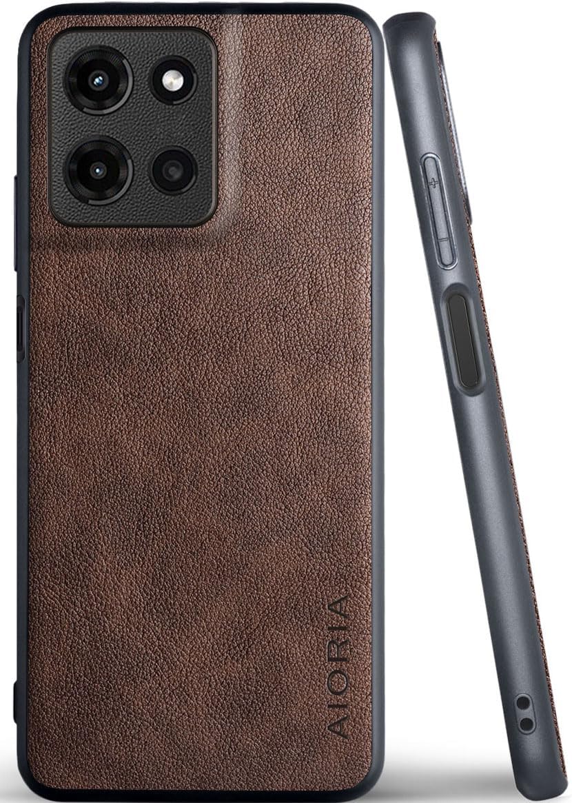 for Motorola Moto G Series Case Premium Leather Cover Retro Design Full Protective Phone Case for Motorola Moto G Stylus Power Play 2025 2026 2024 5G