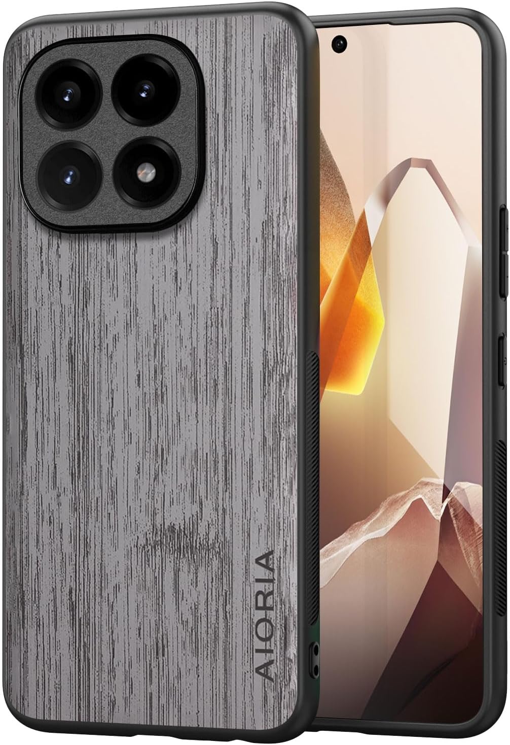 Case for Xiaomi 15T Pro Imitation Bamboo Pattern PU Leather Design Phone Case Protective Cover