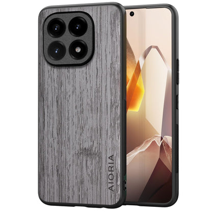 Case for Xiaomi 15T Pro Imitation Bamboo Pattern PU Leather Design Phone Case Protective Cover