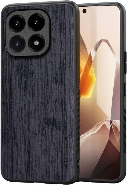 Case for Xiaomi 15T Pro Imitation Bamboo Pattern PU Leather Design Phone Case Protective Cover