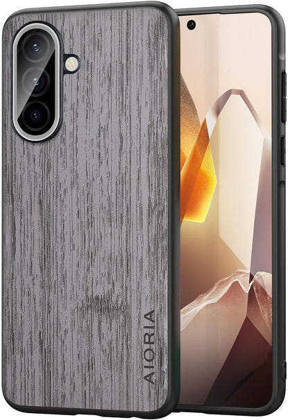 case for Samsung Galaxy A37 A57 Imitation Bamboo Pattern PU Leather Design Phone Case Protective Cover