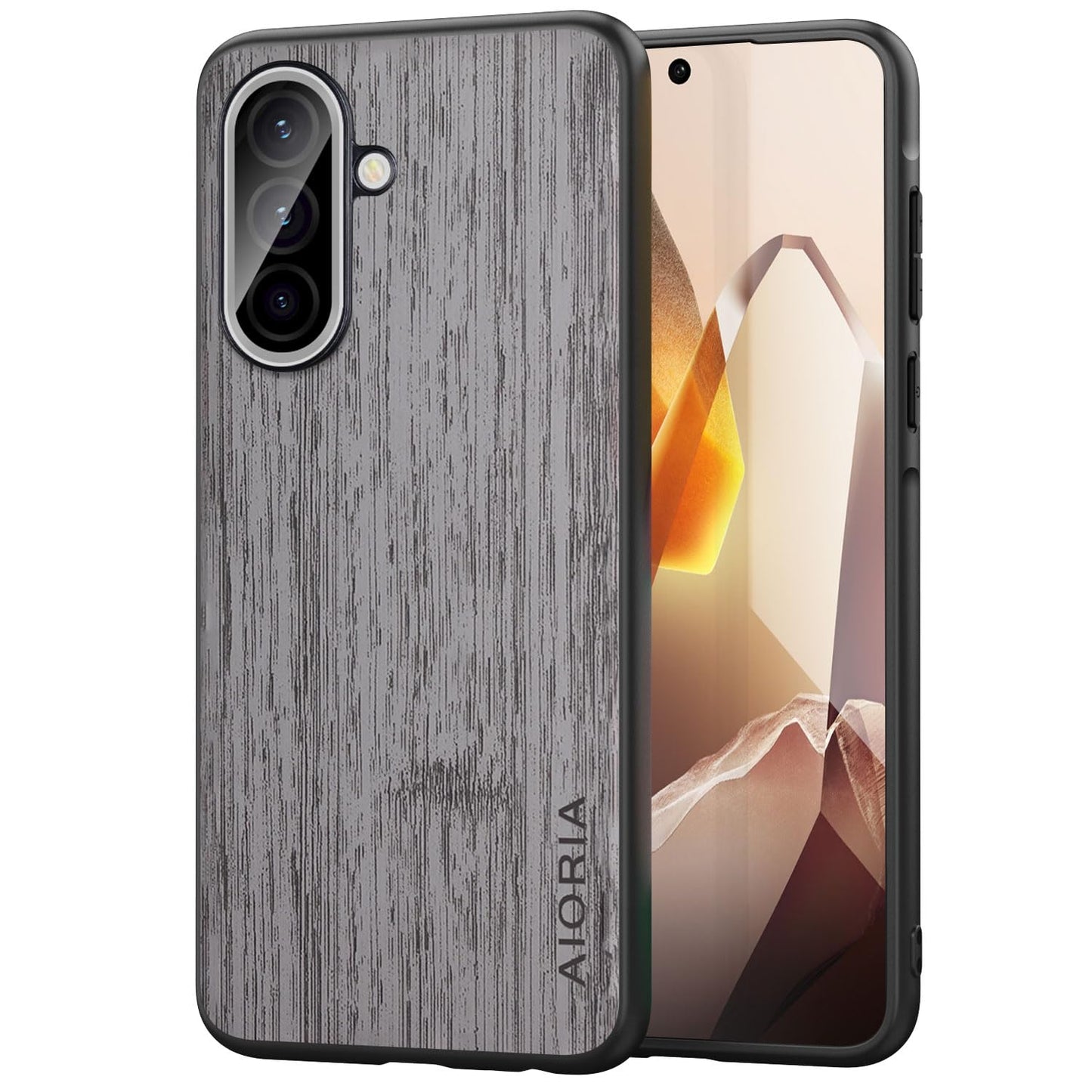 case for Samsung Galaxy A37 A57 Imitation Bamboo Pattern PU Leather Design Phone Case Protective Cover