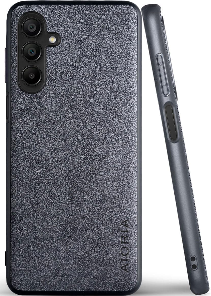 for Samsung Galaxy A Series Case A17 A56 A36 A26 A16 A55 A35 A25 A15 Premium Leather Cover Retro Design Full Protective Phone Case for Samsung Galaxy A26 5G (Red, A26)