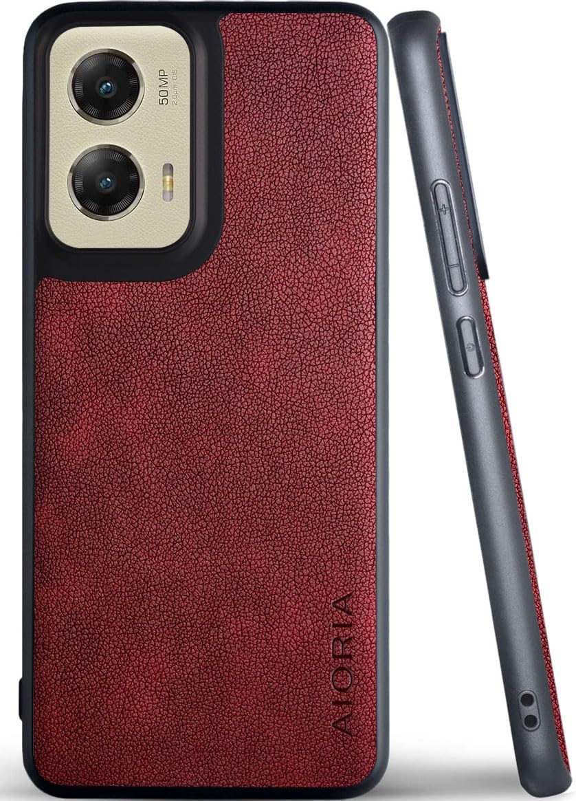 for Motorola Moto G Series Case Premium Leather Cover Retro Design Full Protective Phone Case for Motorola Moto G Stylus Power Play 2025 2026 2024 5G