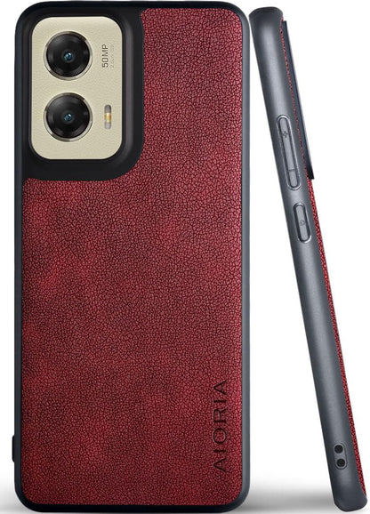 for Motorola Moto G Series Case Premium Leather Cover Retro Design Full Protective Phone Case for Motorola Moto G Stylus Power Play 2025 2026 2024 5G