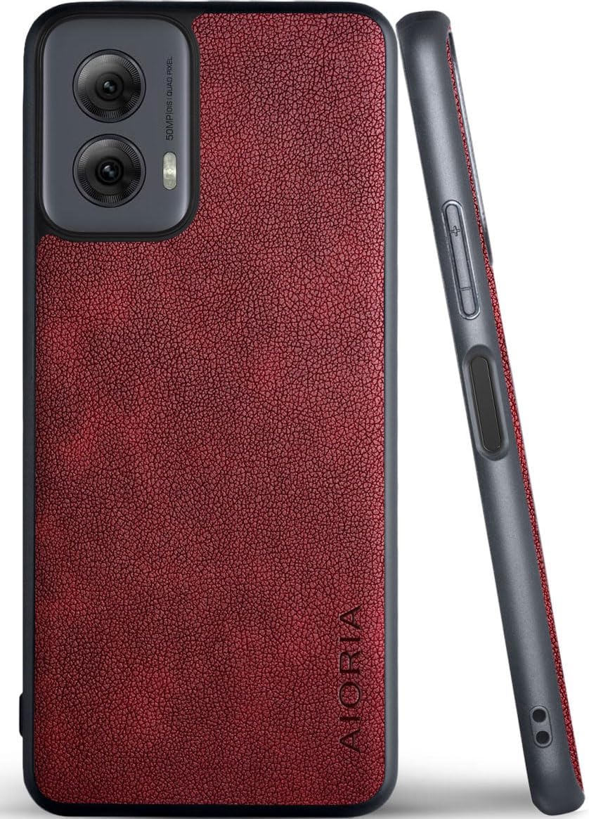 for Motorola Moto G Series Case Premium Leather Cover Retro Design Full Protective Phone Case for Motorola Moto G Stylus Power Play 2025 2026 2024 5G