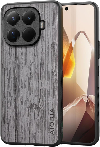 Case for Xiaomi 15T Pro Imitation Bamboo Pattern PU Leather Design Phone Case Protective Cover