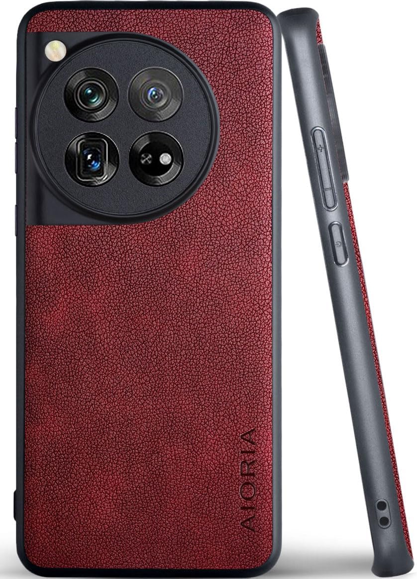 for Oneplus Case Premium PU Leather Cover Retro Design Full Protective Phone Case for Oneplus 15 15R 13 13R 12 12R 5G
