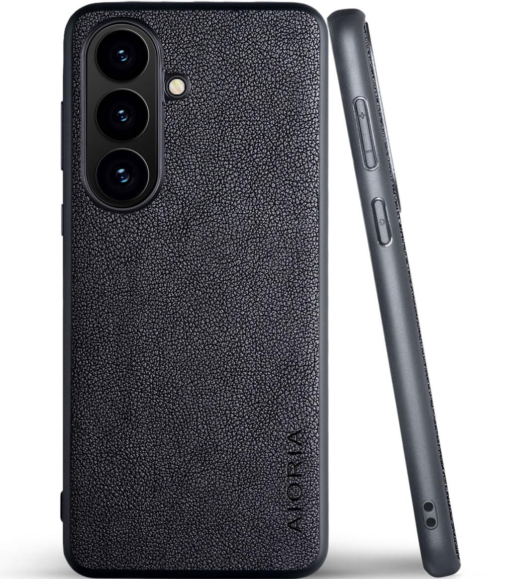 for Samsung Galaxy S26 Series Case Premium Leather Cover Retro Design Full Protective Phone Case