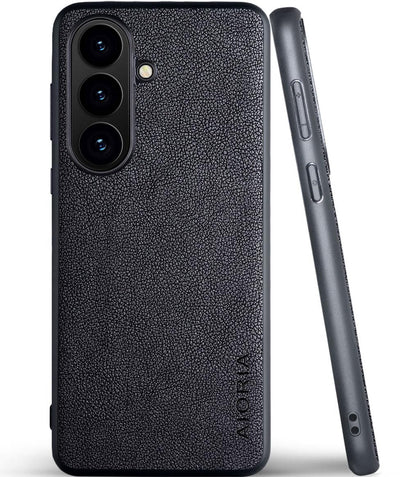 for Samsung Galaxy S26 Series Case Premium Leather Cover Retro Design Full Protective Phone Case