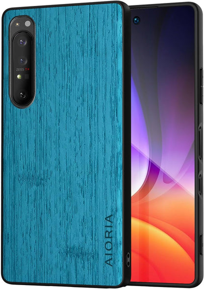 Case for Sony Xperia 1 VII III Imitation Bamboo Pattern PU Leather Design Phone Case Protective Cover