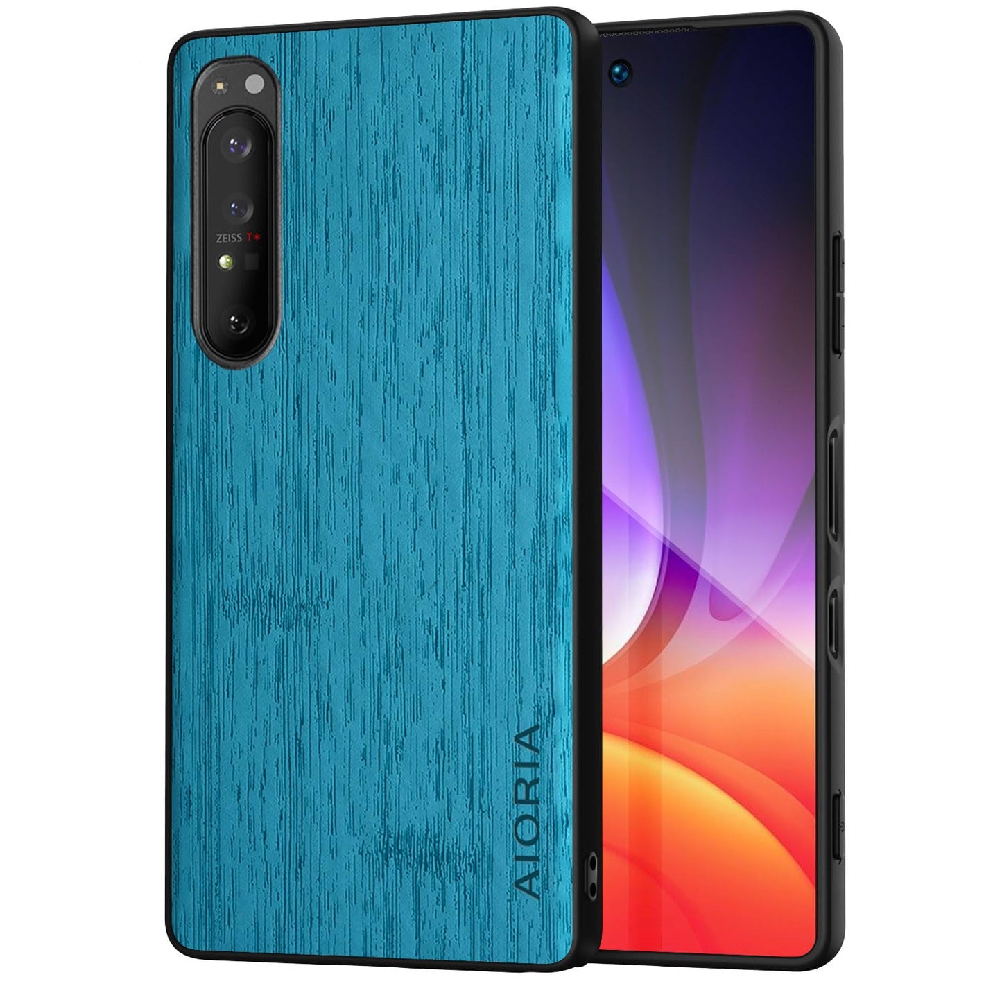 Case for Sony Xperia 1 VII III Imitation Bamboo Pattern PU Leather Design Phone Case Protective Cover