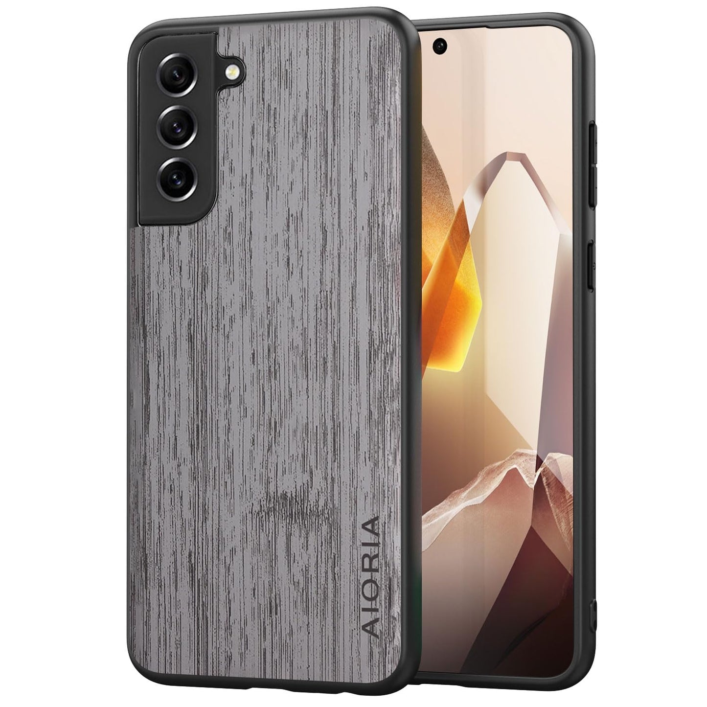 Case for Samsung Galaxy S24 FE 23 FE 21 FE Imitation Bamboo Pattern PU Leather Design Phone Case Protective Cover