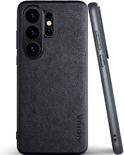 for Samsung Galaxy S26 Series Case Premium Leather Cover Retro Design Full Protective Phone Case