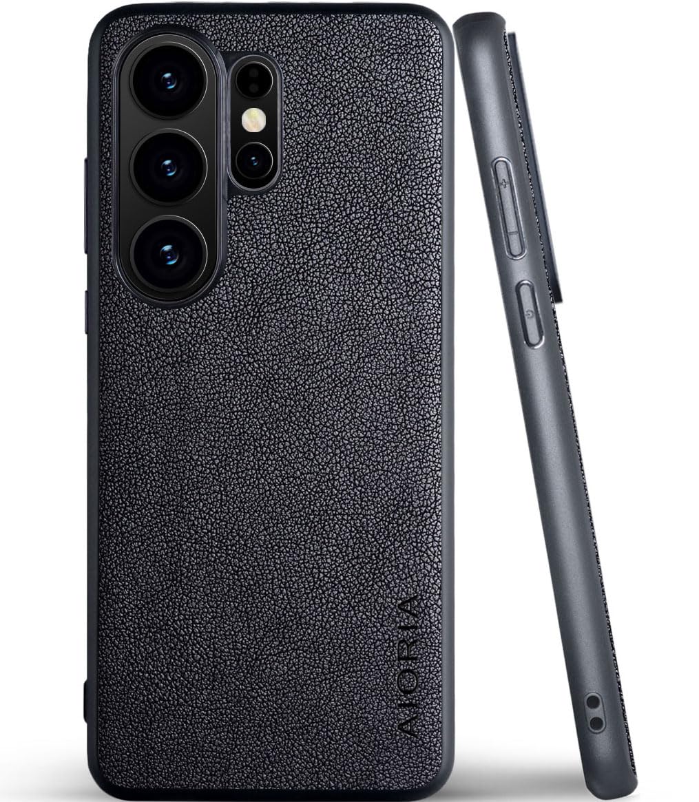for Samsung Galaxy S26 Series Case Premium Leather Cover Retro Design Full Protective Phone Case