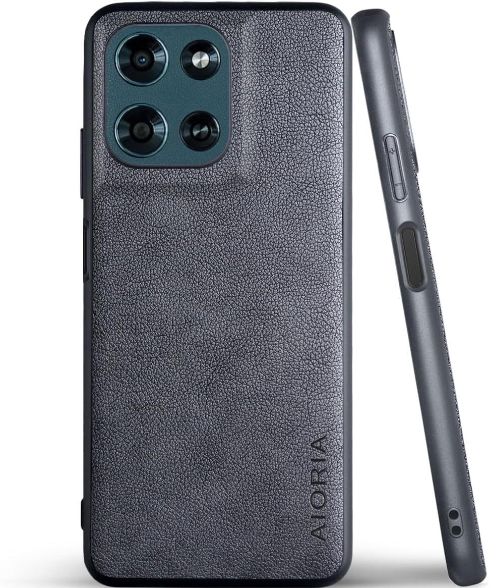 for Motorola Moto G Series Case Premium Leather Cover Retro Design Full Protective Phone Case for Motorola Moto G Stylus Power Play 2025 2026 2024 5G