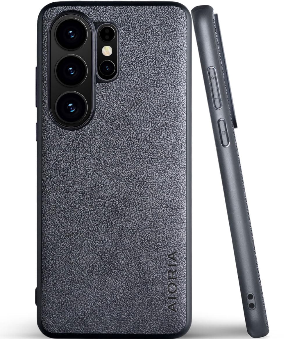 for Samsung Galaxy S26 Series Case Premium Leather Cover Retro Design Full Protective Phone Case