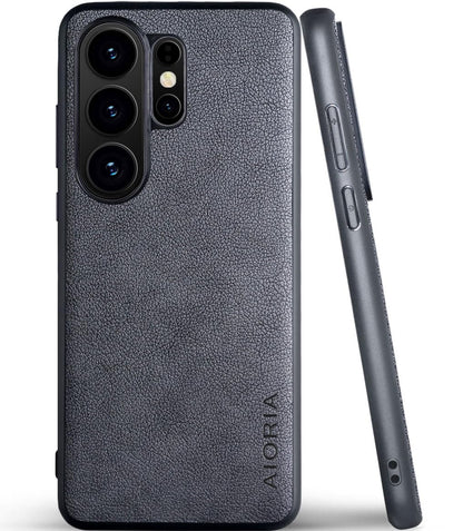 for Samsung Galaxy S26 Series Case Premium Leather Cover Retro Design Full Protective Phone Case